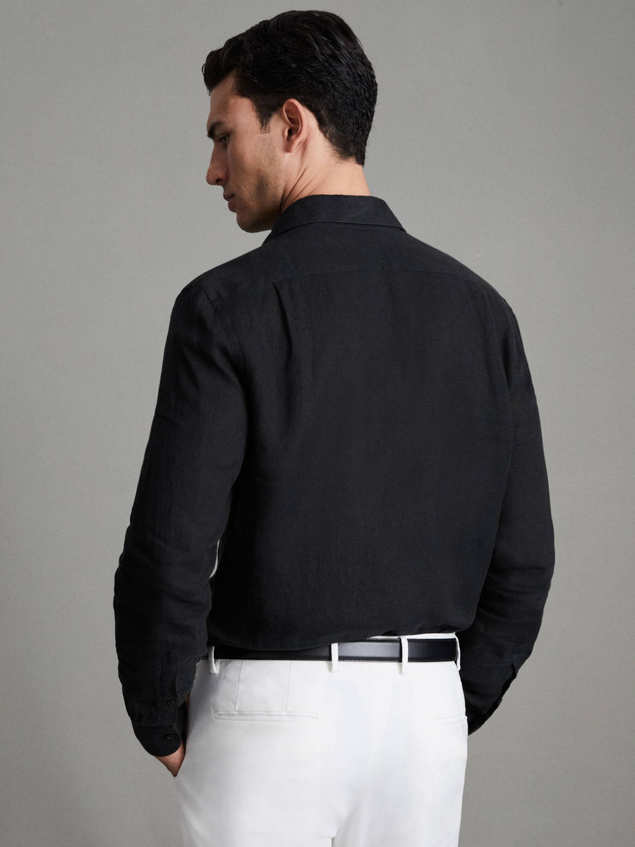 Black Premium Giza Cotton Shirt – Roar Fox