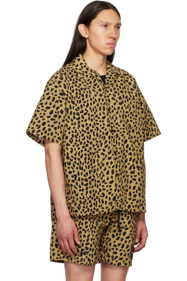 Boxer Shorts For Men - Beige Leopard Print