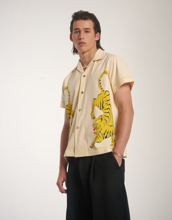 Crouching Tiger Camp Printed Shirt