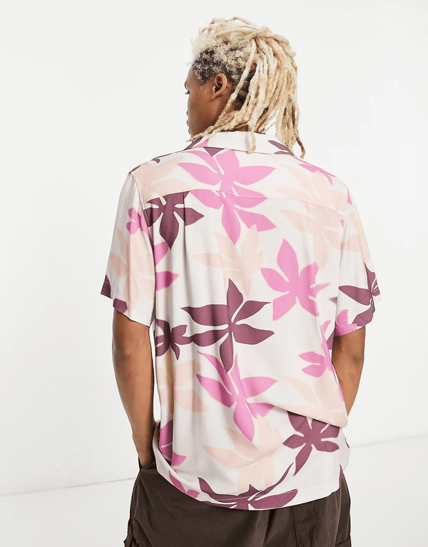 Flower Print in Multi Relaxed Shirt