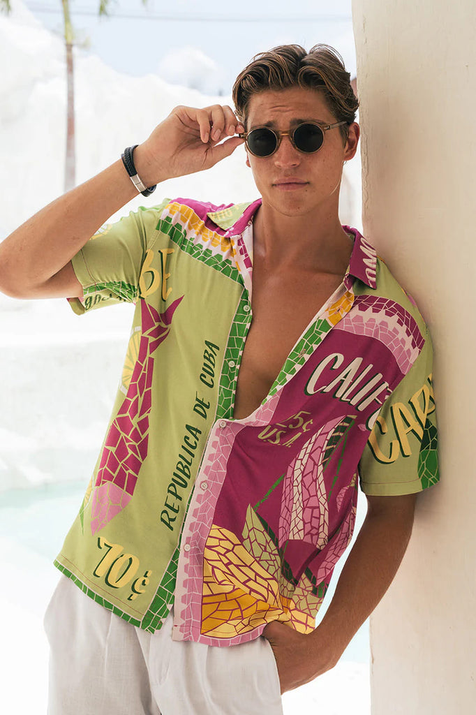 Green Aloha Shirt