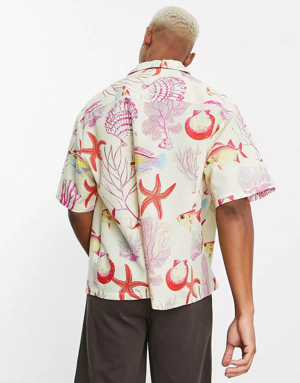 Men Multi Color Printed Shirt