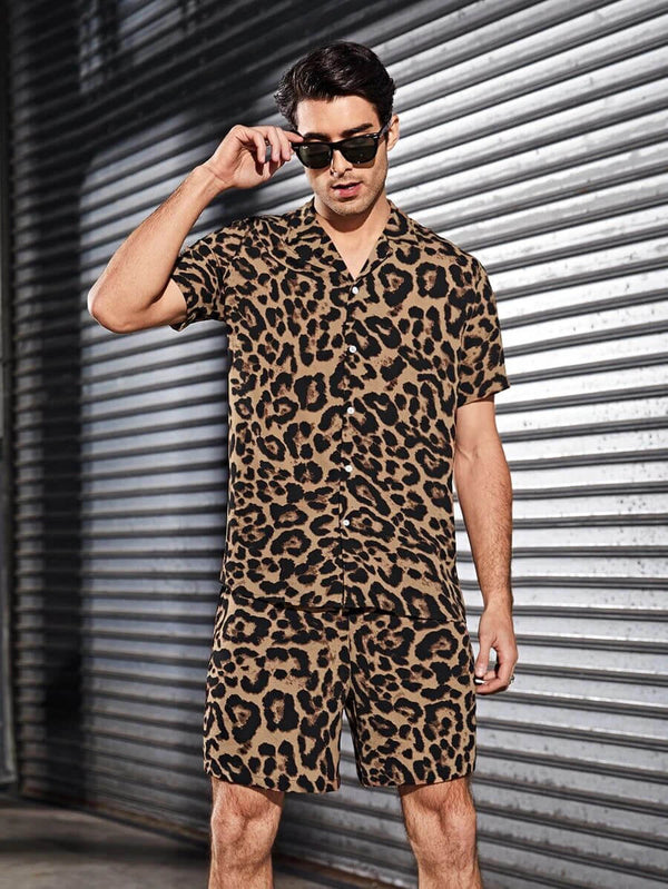Boxer Shorts For Men - Leopard Print