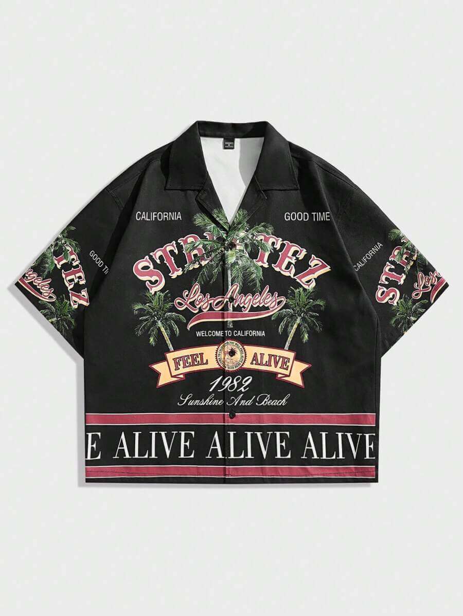 Men's Digital Printed Shirt – Roar Fox