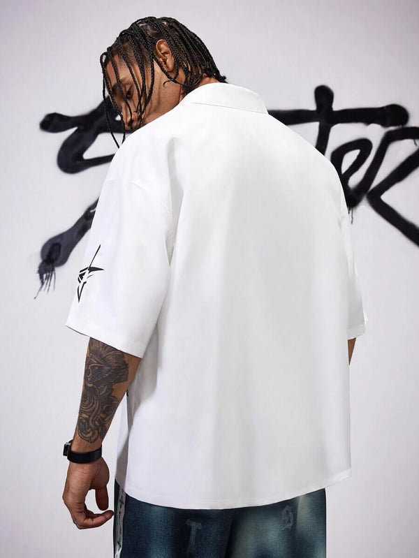 Men's Racing Fitted Casual Summer Shirt