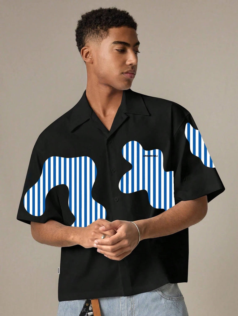 Men's Short Sleeve Printed Shirt