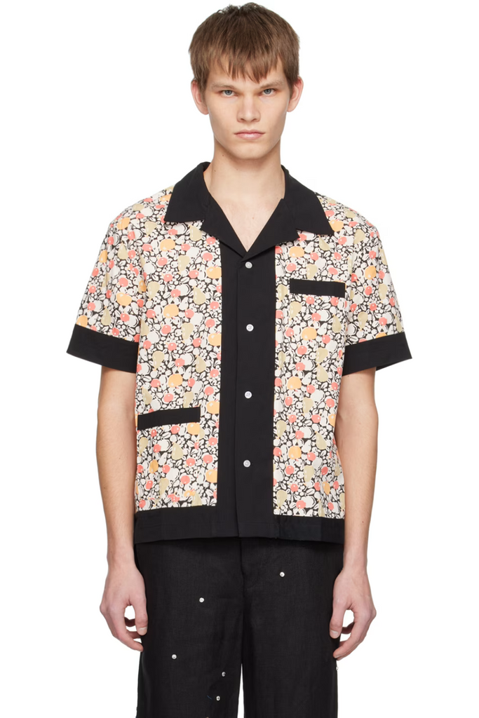 Multicolor Pomme Fruit Graphic Pattern Printed Shirt
