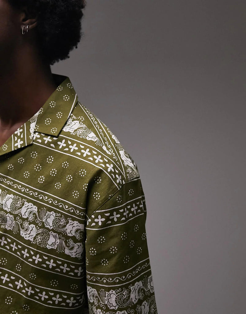 AMIRI - Monogram shirt | Leam Roma - Luxury Shopping Online