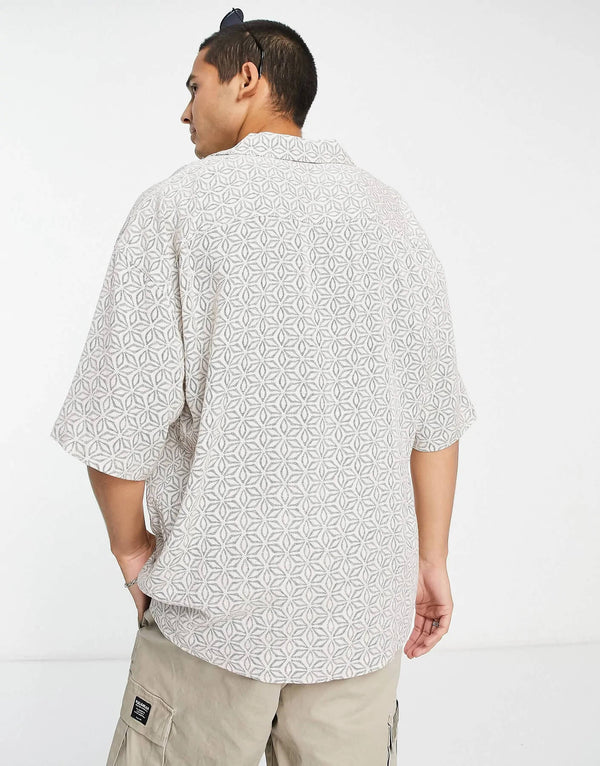 Men Geometric Printed Shirt